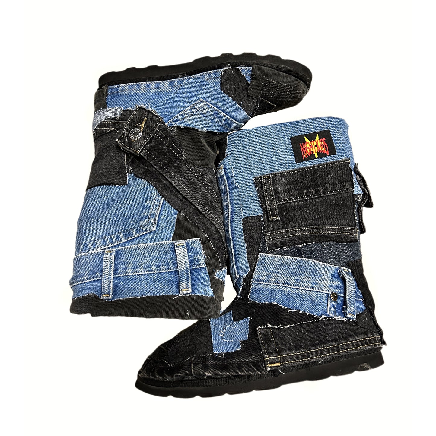 NIGHT KIDS 1/1 DENIM BOOTS
