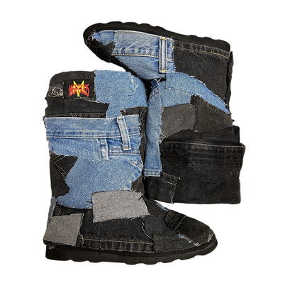NIGHT KIDS 1/1 DENIM BOOTS