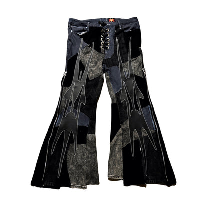 NIGHT KIDS 1/1 MIDNIGHT FLARE DENIMS